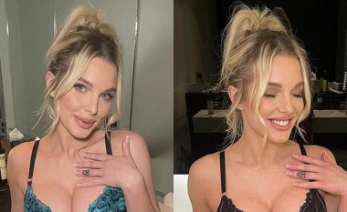 Helen Flanagan lufton kundër komentuesve mizorë në postimin fuqizues, teksa modelon të brendshme me dantella