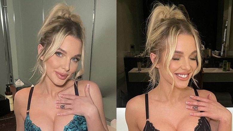 Helen Flanagan lufton kundër komentuesve mizorë në postimin fuqizues, teksa modelon të brendshme me dantella