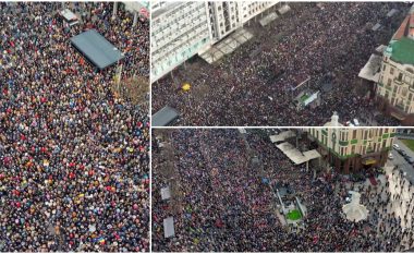 Beogradi “vlon” nga mijëra protestues të cilët po kërkojnë anulimin e zgjedhjeve në Serbi