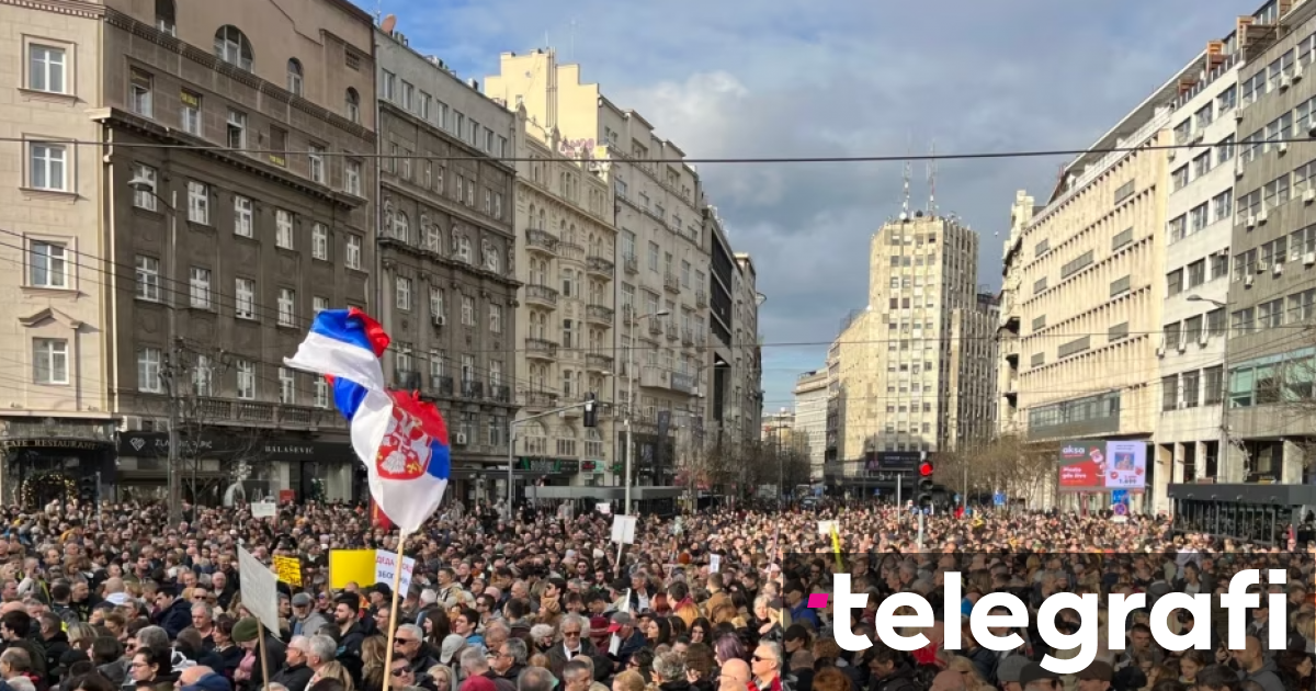 Sërish protestë në Beograd, kërkohet anulimi i zgjedhjeve