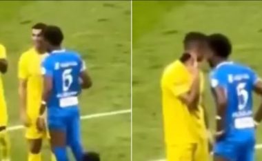 “Lojtari i panjohur” i Al Hilal dëshironte përplasje, Ronaldo e shmangu me një reagim gazmor