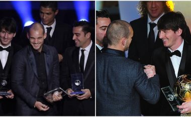 “Ishte e padrejtë”, Sneijder pretendon se e meritoi Topin e Artë në vitin 2010