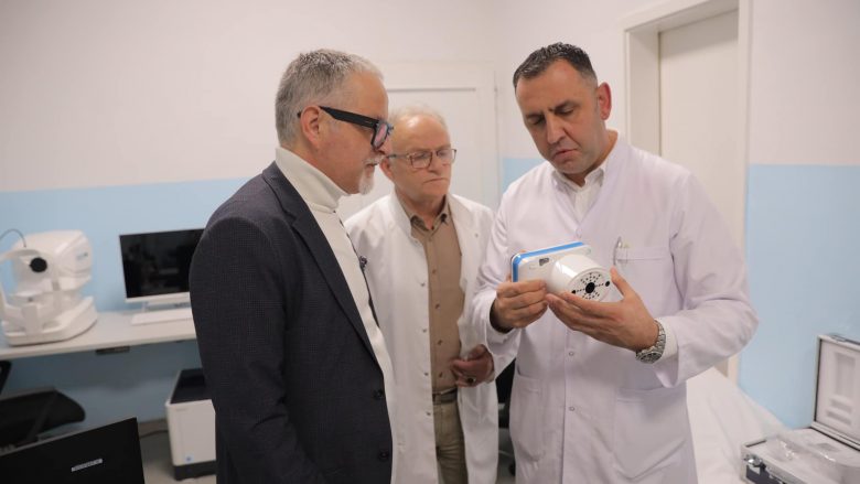 ​Vitia: 550 mijë euro investime në Klinikën e Oftalmologjisë