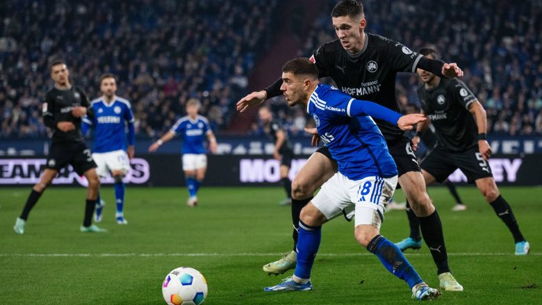 Blendi Idrizi vazhdon me formë të mirë te Schalke, asiston në ndeshjen e fundit