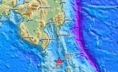 Tërmeti me magnitudë 6.8 godet Filipinet, po vlerësohet mundësia e cunamit