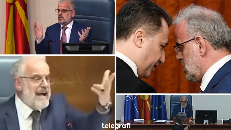 Përplasja me Nikolla Gruevskin, situata tensionuese dhe qesharake me deputetët – ngjarjet më interesante të Talat Xhaferit në Kuvend