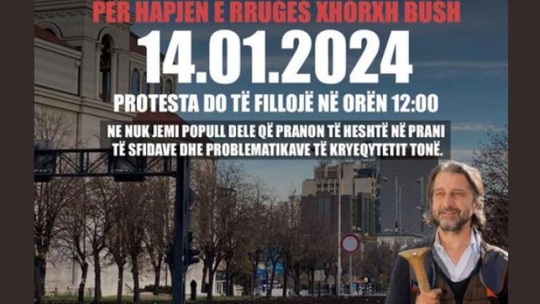 Paralajmërohet protestë për hapjen e rrugës “George Bush” në Prishtinë
