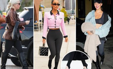 Lady Gaga, Kim Kardashian dhe Chrissy Teigen bien dakord: Është koha të filloni të vishni streçet me taka