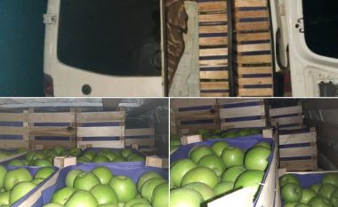 Përmes rrugëve ilegale futi 3,100 kg mollë nga Serbia, ndalohet nga Policia e Kosovës