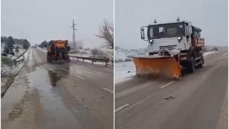 Reshjet e borës “pushtojnë” juglindjen e Shqipërisë