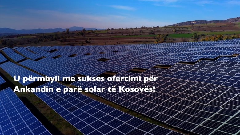 Mbyllet ankandi i parë solar në Kosovë, pritet tranzicioni energjetik