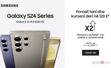 E ardhmja është këtu – seria Samsung Galaxy S24 – Tani në Gjirafa50!
