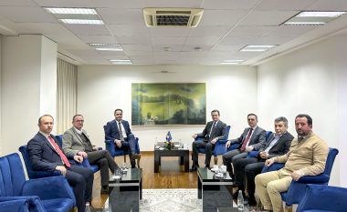 Kurti priti në takim përfaqësues të disa partive shqiptare nga Maqedonia e Veriut