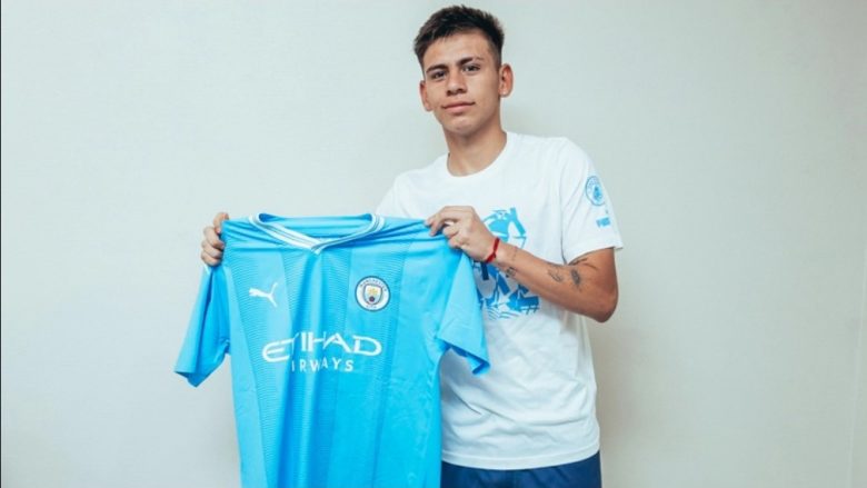 Zyrtare: Man City bën goditjen e madhe, nënshkruan me talentin Claudio Echeverri