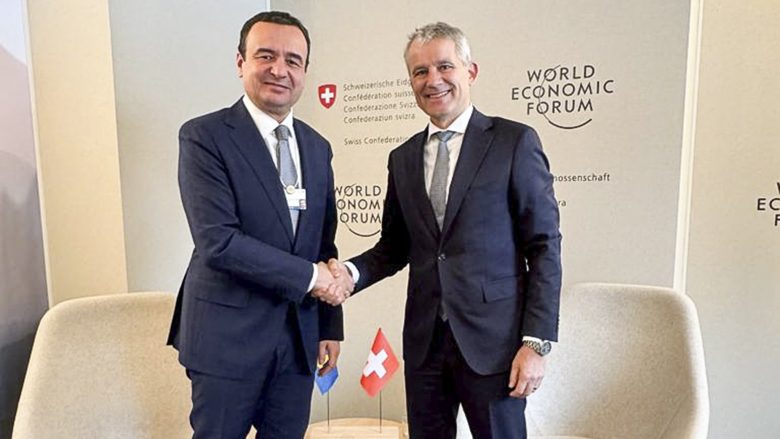 Kurti takohet me anëtarin e Këshillit Federal të  Zvicrës, flasin për luftën kundër krimit e korrupsionit