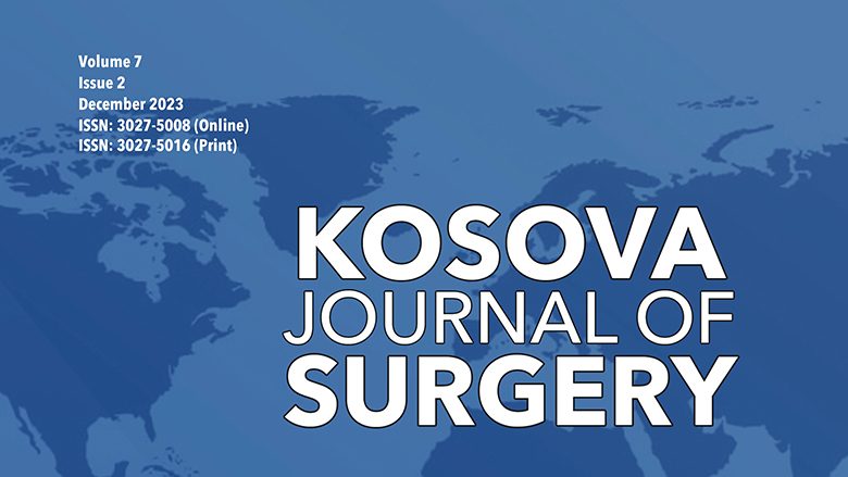 Kolegji i Kirurgëve të Kosovës publikon revistën shkencore “Kosova Journal of Surgery”, Vëllimi 7, Numri 2 dhe Buletinin Vëllimi 2, Numri 4