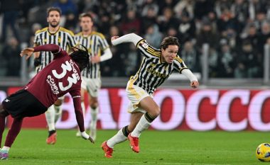 Spektakël golash në “Allianz Stadium”: Juventusi shkatërron Salernitanan dhe kalon në çerekfinale të Kupës së Italisë
