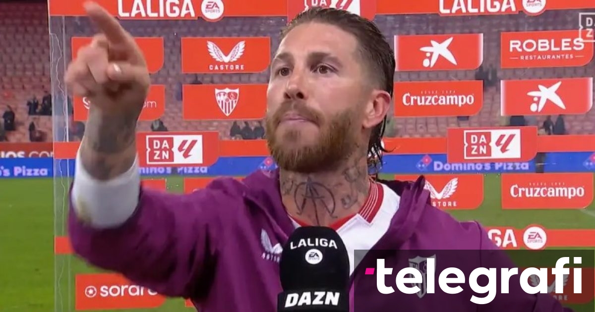 “Mbylle gojën dhe trego pak respekt” – Ramos ndërpret intervistën në gjysmë dhe përplaset me një tifoz