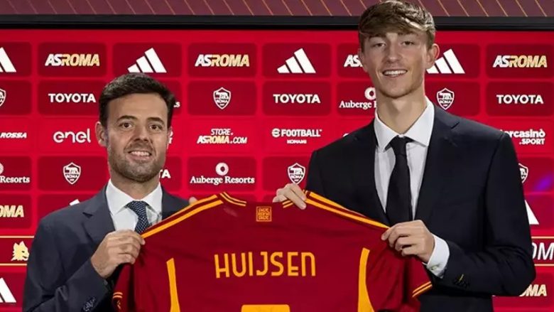 Juventus huazon talentin Dean Huijsen tek Roma