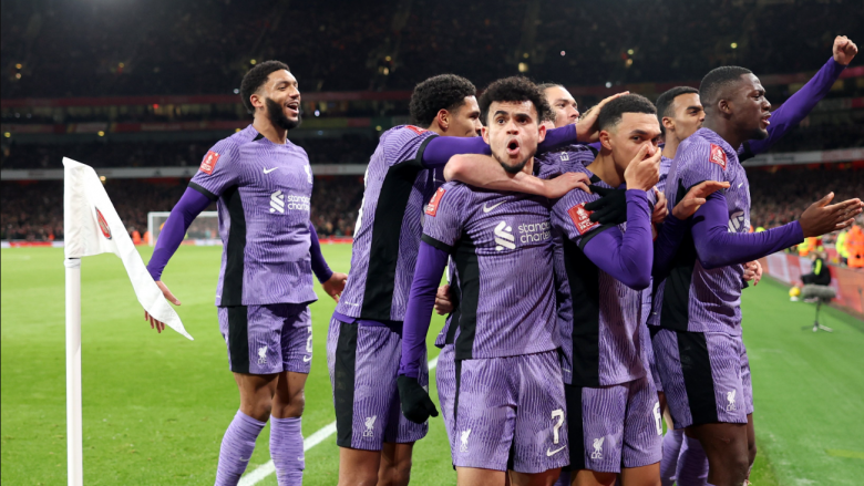 Liverpooli fiton në Emirates ndaj Arsenalit dhe kalon tutje në Kupën FA