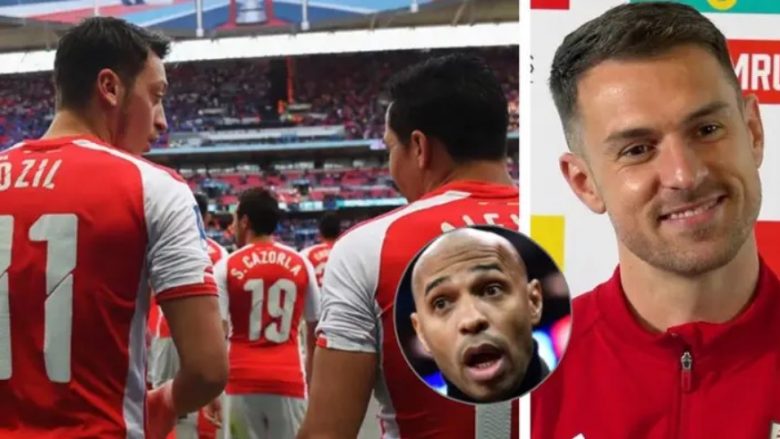 “Kënaqësi të luaja me të”, Ramsey tregon lojtarin më të talentuar të Arsenalit – nuk është Henry as Ozil