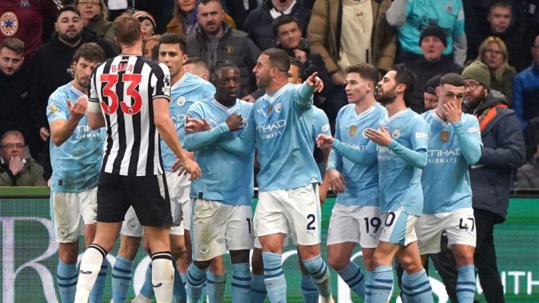 Manchester City fiton me rikthim spektakolar në udhëtim ndaj Newcastle