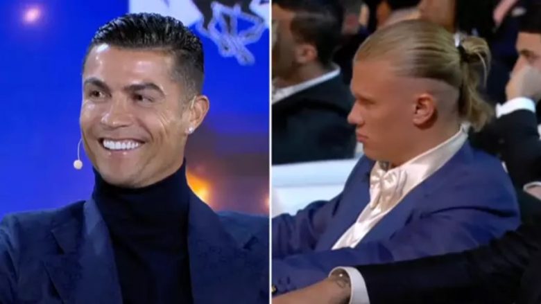 Reagimi i Haalandit pasi Ronaldo e quajti veten golashënuesi më i mirë është bërë viral në internet