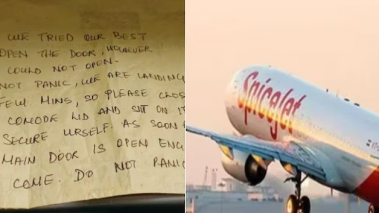 Pasagjeri mbeti në tualetin e aeroplanit – ekuipazhi i shkroi një letër gjersa ishte i bllokuar