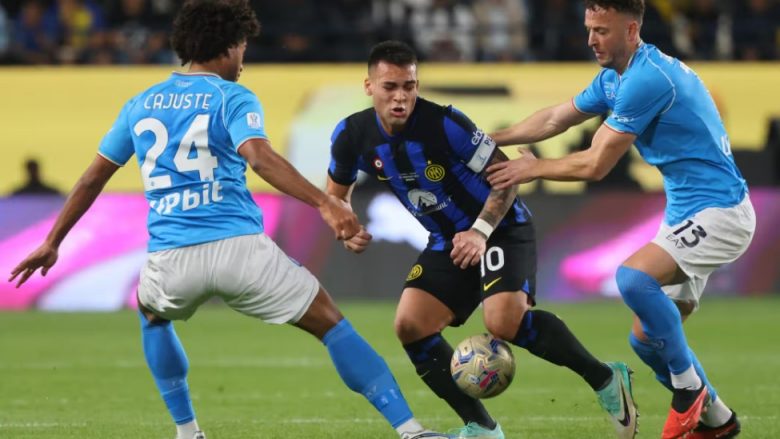 Mbyllet pa gola pjesa e parë e përballjes mes Inter dhe Napolit