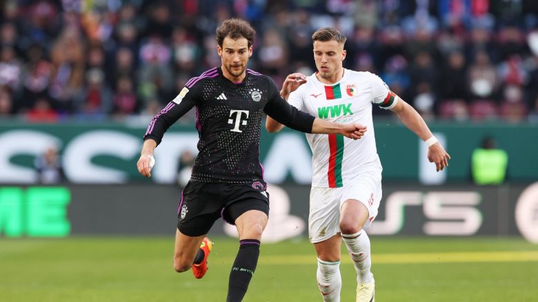 Bayern Munich fiton për ‘fije të perit’ në udhëtim ndaj Augsburgut, i bën presion liderit Leverkusen