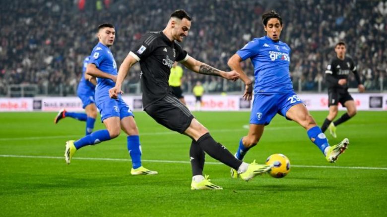 Juventus gabon në shtëpi, nuk merr më shumë se një pikë ndaj Empolit