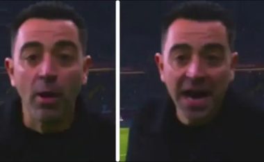 Pësuan humbje të rëndë, por çfarë tha Xavi në drejtim të kamerës pasi gjyqtari ia anuloi penalltinë Barcelonës?