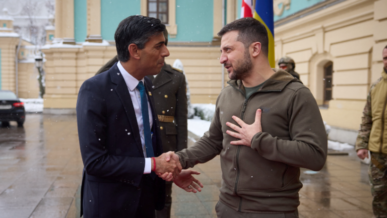 Rishi Sunak do të vizitojë Kievin për të nënshkruar marrëveshje për bashkëpunim sigurie me shtetin ukrainas