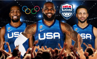 SHBA tmerron kundërshtarët për Lojërat Olimpike 'Parisi 2024', publikon listën e gjerë me yjet më të mëdha të NBA-së