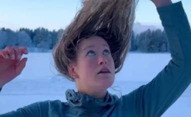 Moti ekstrem – suedezes i ngrinë flokët nga temperaturat e ulëta