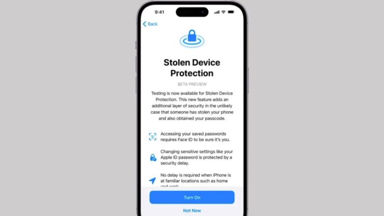 Apple lanson iOS 17.3, që ka edhe veçorinë për Mbrojtjen e Pajisjes së Vjedhur