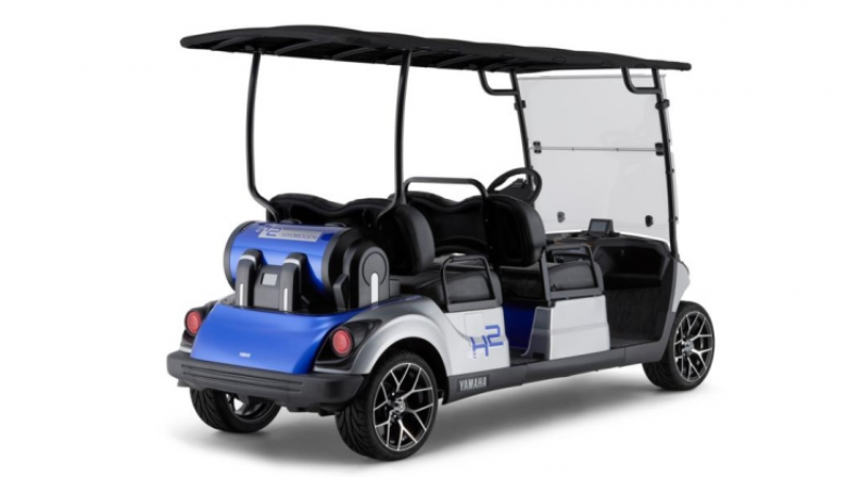 Yamaha vjen me një model të ri të karrocës së golfit e cila funksionon me motor me djegie hidrogjeni