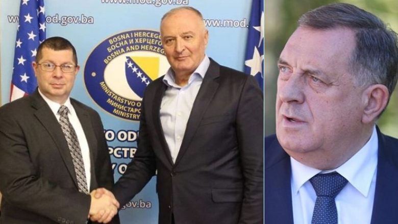 Ministri i Mbrojtjes i Bosnjës, takim urgjent me të dërguarin ushtarak amerikan – kanë një mesazh tjetër për Dodikun