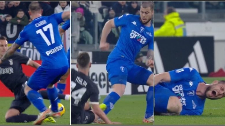 Milik ‘tradhton’ Juventusin, merr karton të kuq pas 18 minutash lojë dhe thyen një rekord të zi të klubi