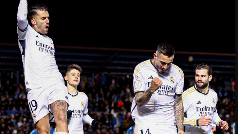 Real Madridi fiton me golat e pjesës së dytë ndaj Arandinas dhe kalon tutje në Kupën e Mbretit