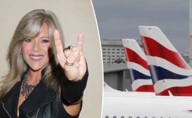 Ikona e muzikës pop, Samantha Fox arrestohet pas një skene në aeroplan