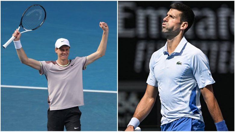 Sinner demolon Djokovicin, e mposht bindshëm dhe e eliminon nga gjysmëfinalja e Australian Open