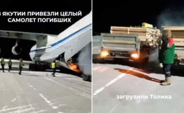Ushtarët e Putinit po kthehen të vdekur në atdhe - një aeroplan masiv zbarkon me kufoma në Siberi