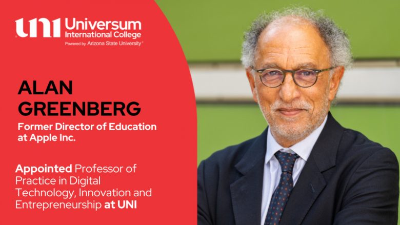 Alan Greenberg, Ish Drejtori për Edukim në Apple, emërohet Profesor në UNI – Universum International College
