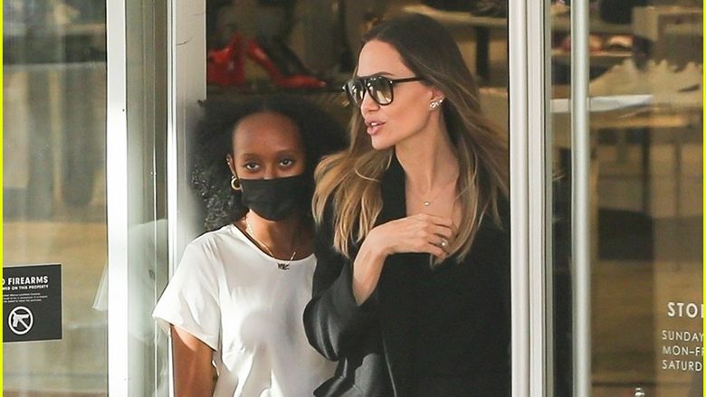 Angelina Jolie është gjithashtu elegante edhe kur bën blerje