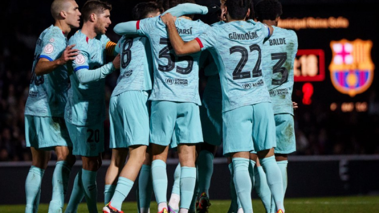 Barcelona kalon në çerekfinale të Kupës së Mbretit me fitoren ndaj Unionistas