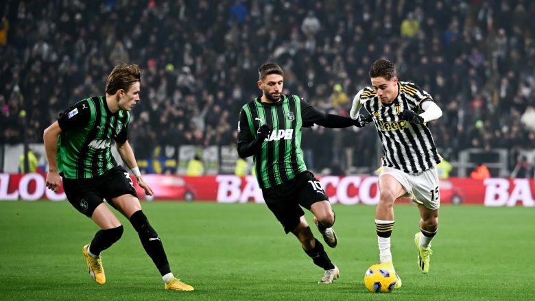 Juventusi mbetet hije e Interit, fitore bindëse ndaj Sassuolos