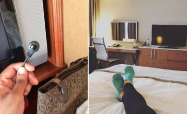Si ta kuptoni nëse ka kamera të fshehura në dhomën e hotelit