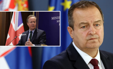 Deklarata e Cameron për vazhdimin e përkrahjes britanike për Kosovën e nervozon Daçiqin