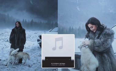 Dafina Zeqiri shkëlqen në fotografitë e fundit, teksa edhe tregon një pjesë të një kënge nga albumi i saj